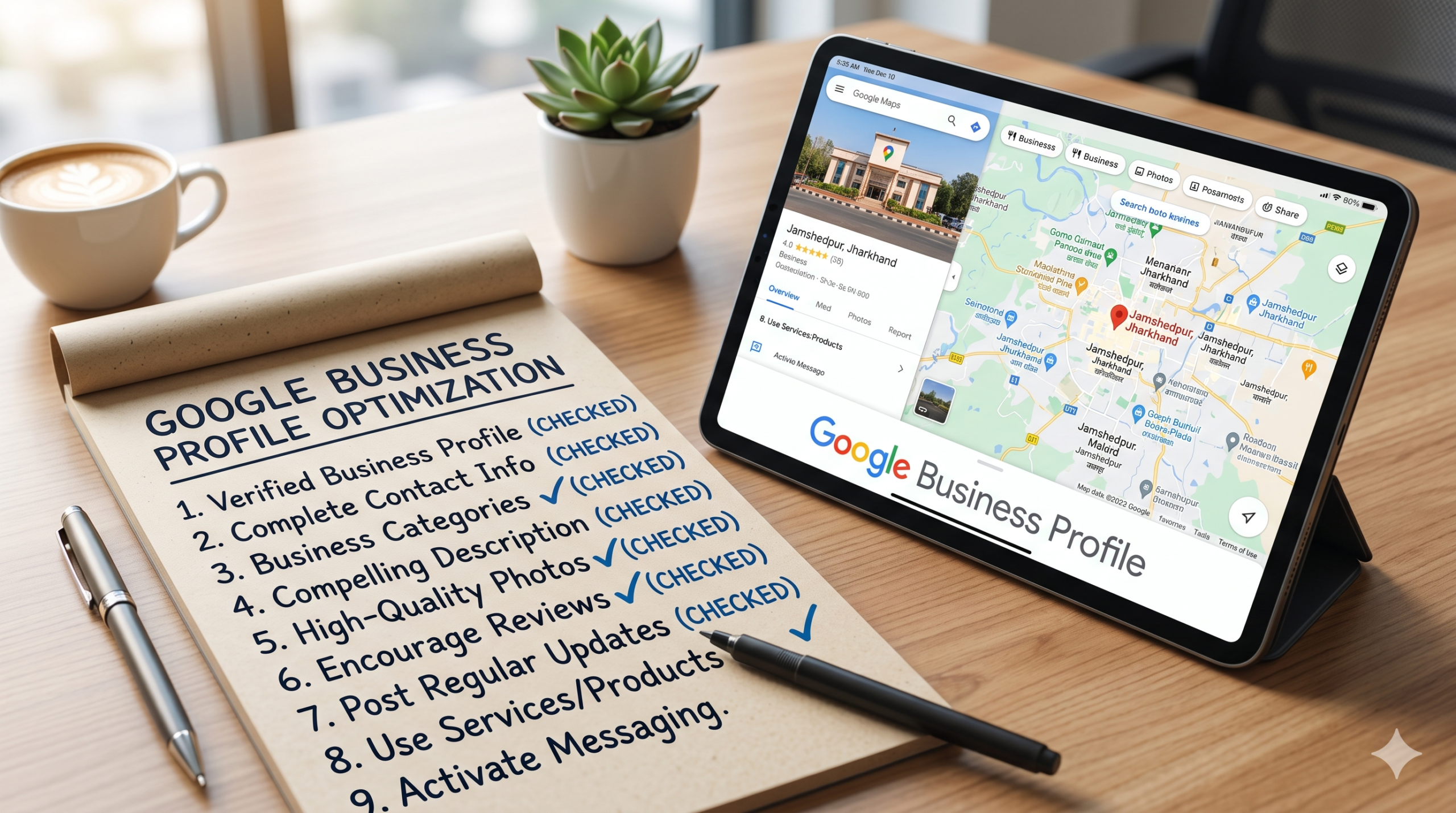 google business profile optimization checklist