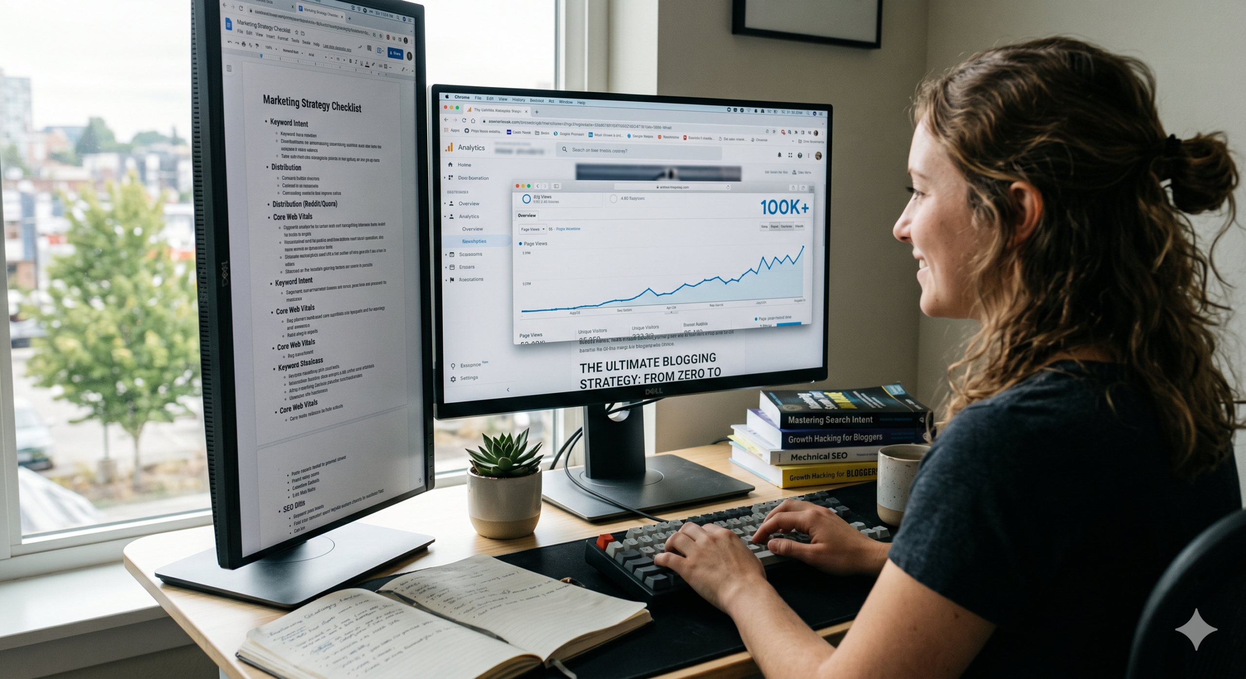 step-by-step guide on how to build a high-traffic blog