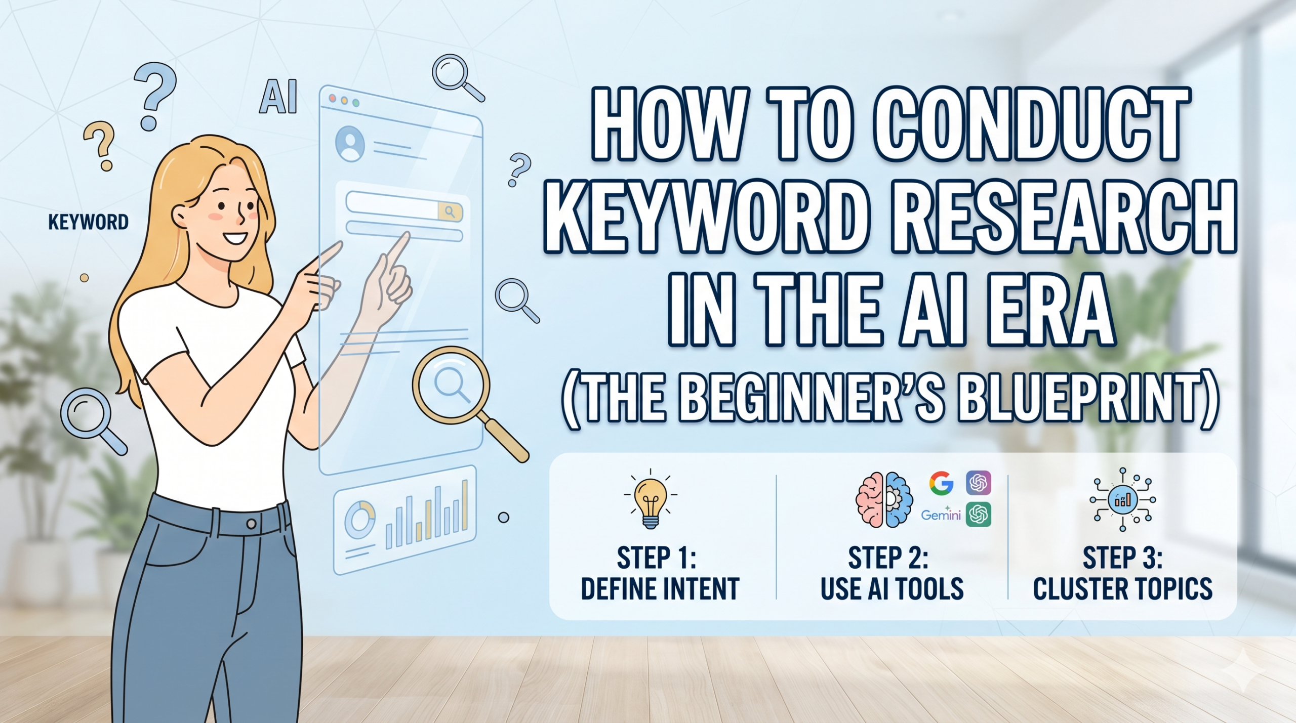 how to conduct keyword research: a checklist