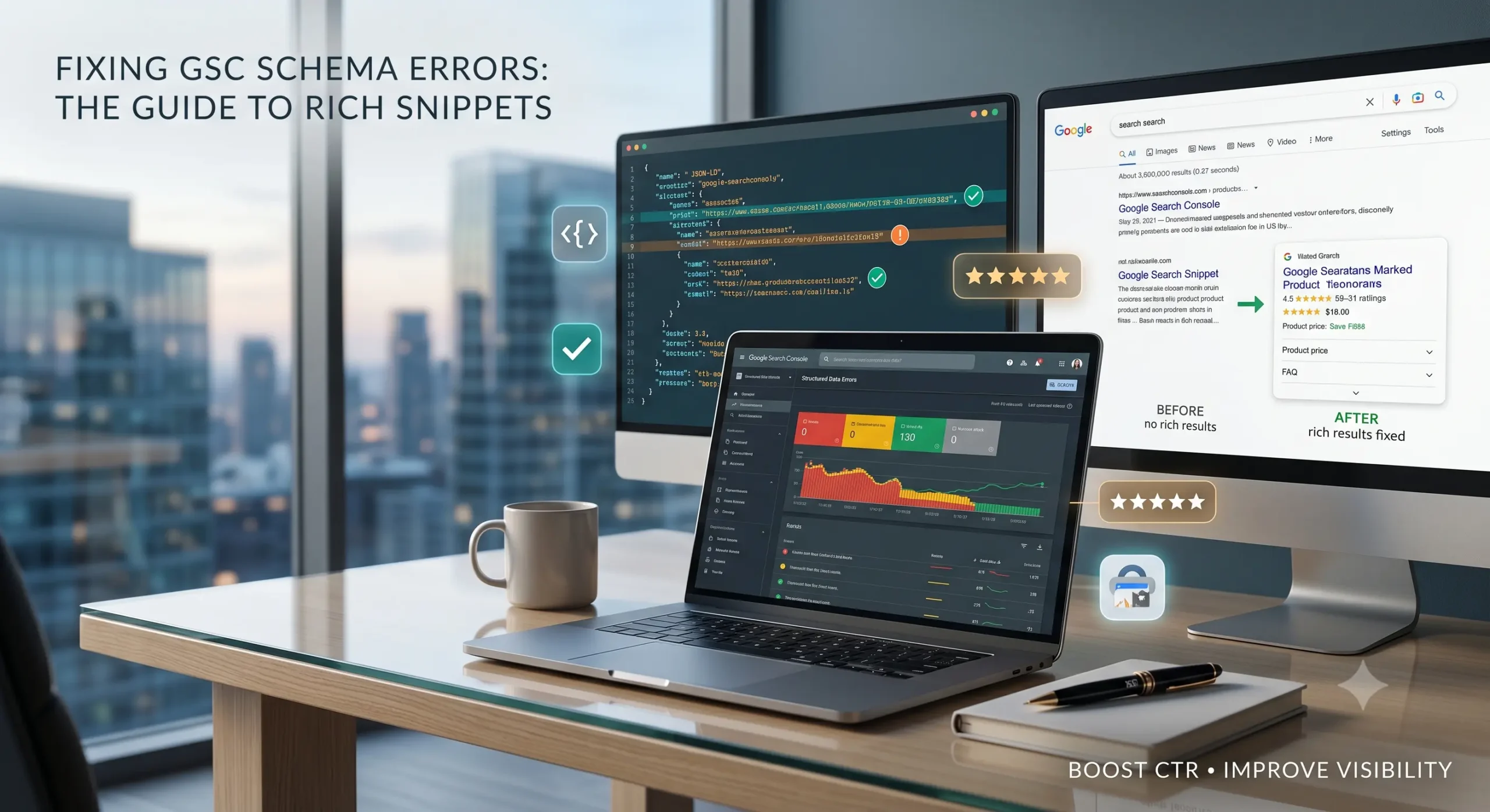 how to fix schema markup errors in google search console