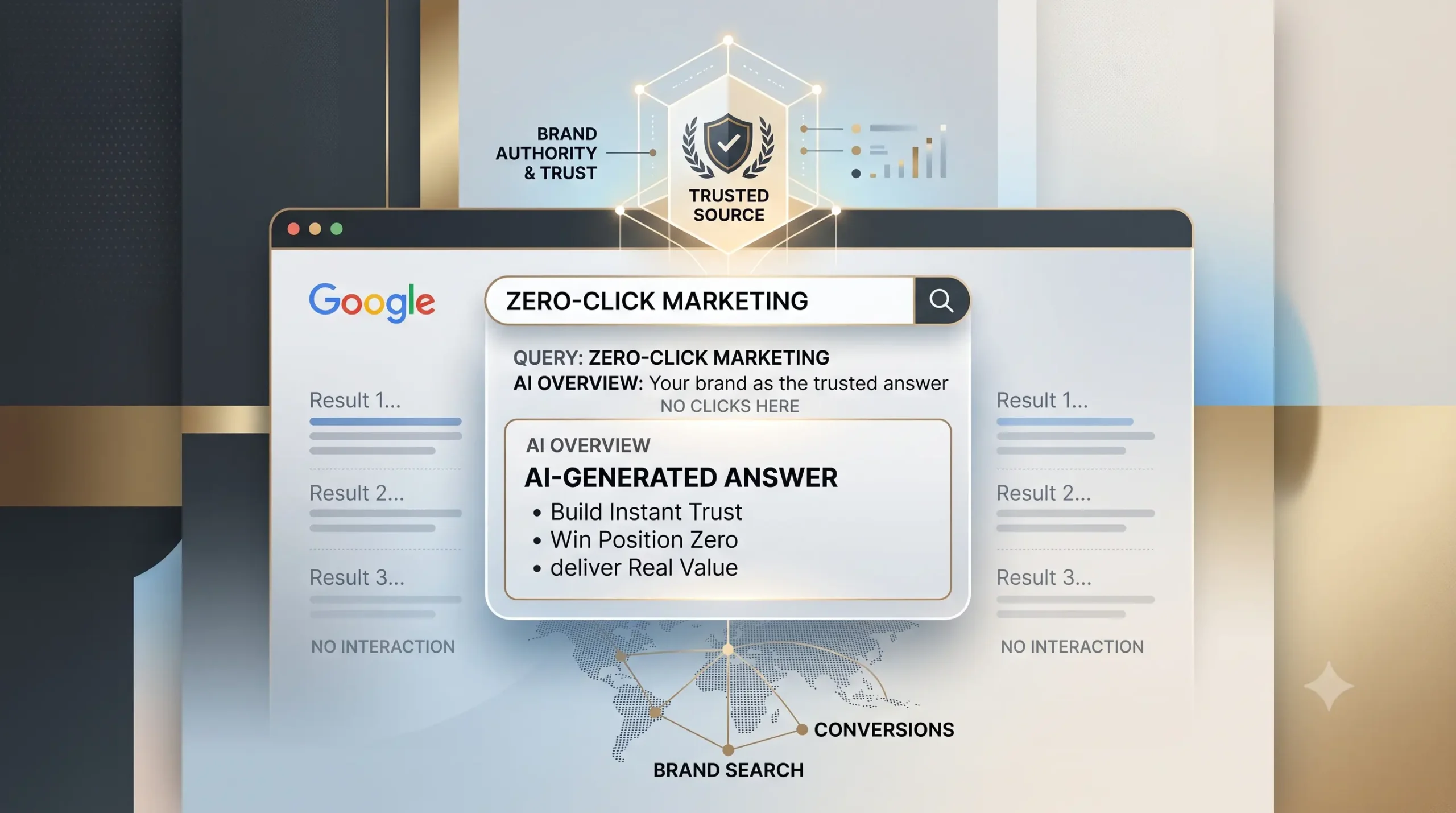 Marketing for the Zero-Click Era. Strategy to stay visible in AI overview